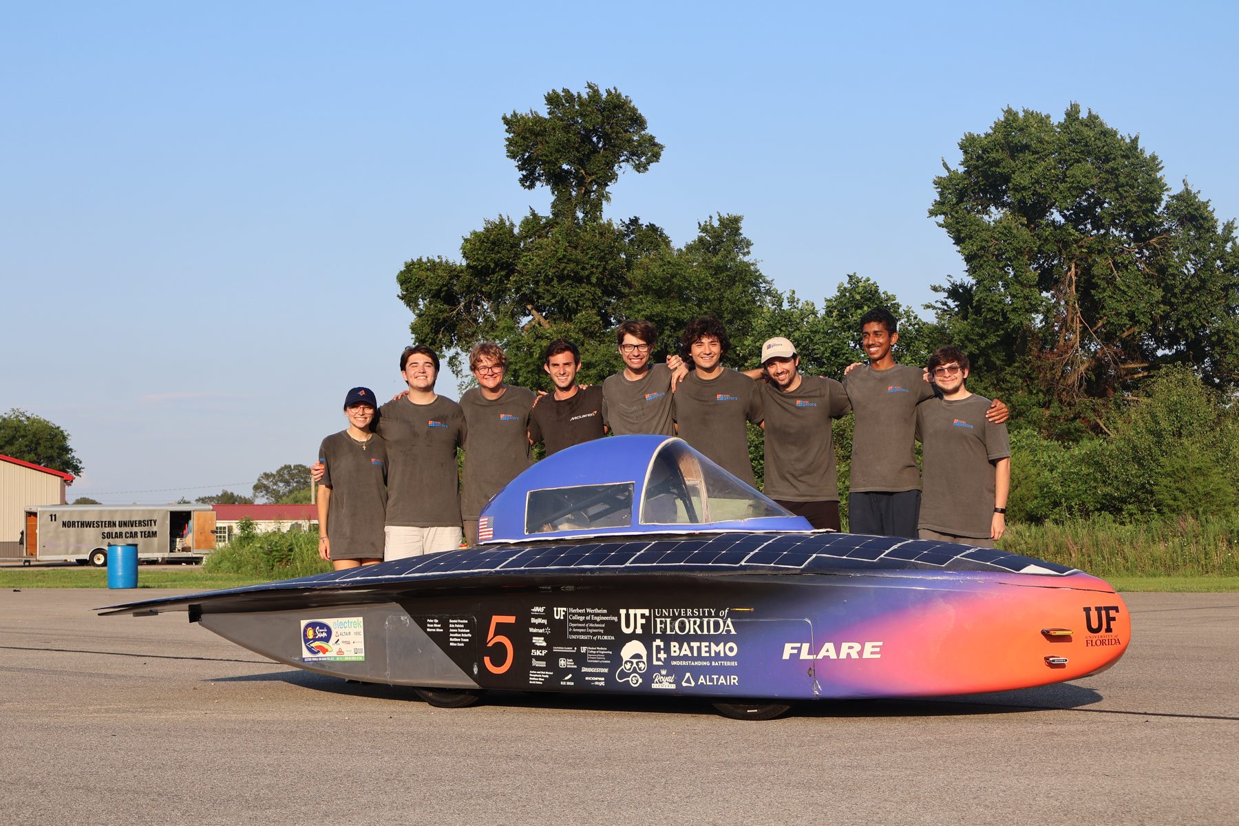 Solar Gators with Flare at FSGP 2025